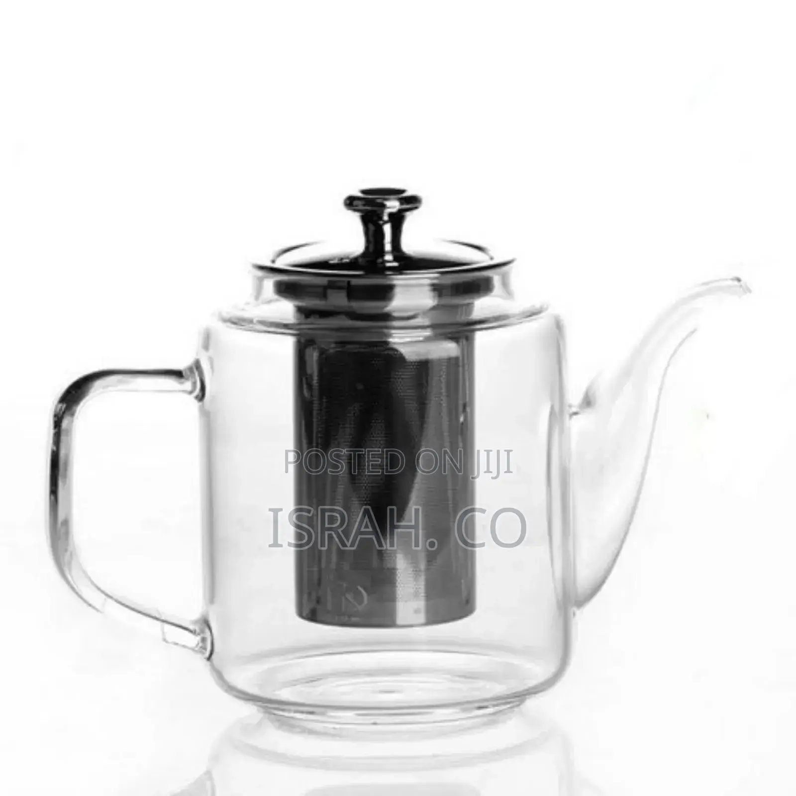 800ml Glass Kettle/Teapot With Infuser-Colorless