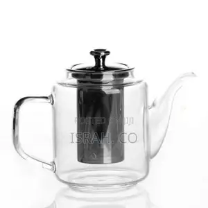 800ml Glass Kettle/Teapot With Infuser-Colorless