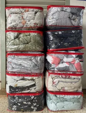 Cotton Duvet Cover With 6pcs