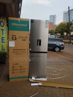 HISENSE 330L Double Door FROST FREE Fridge With a Dispenser