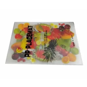 12 Pieces Plastic Placemats Table Mats for Dining Table Set,