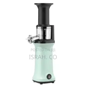 Electric Slow Juicer Fruit Blending Machine- Black.