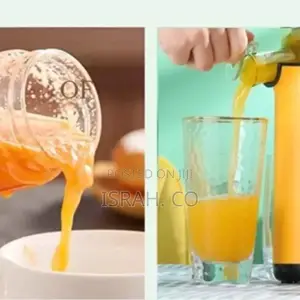 Electric Slow Juicer Fruit Blending Machine- Black.