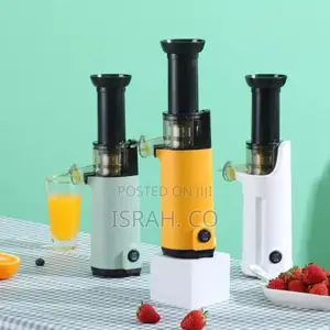 Electric Slow Juicer Fruit Blending Machine- Black.