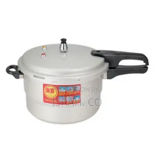 18cm 3l Aluminum Pressure Cooker With Steamer - Silver