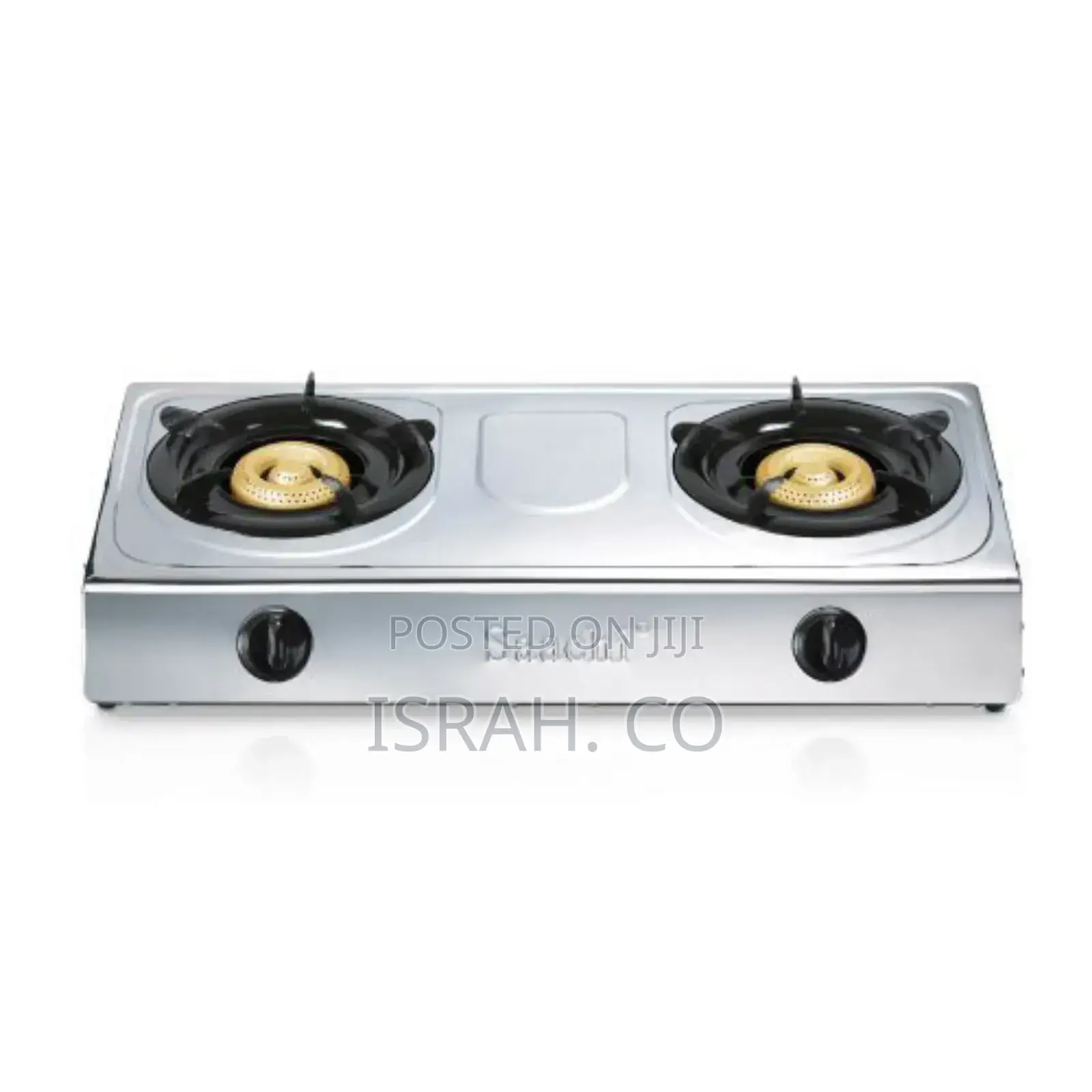 Saachi Doubleburner Gas Stove Cooker With Automatic Ignition