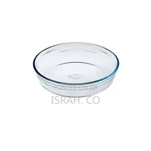 Round Glass Pie Cake Baking Mould Soup Plate Dish Pan 26 Cm