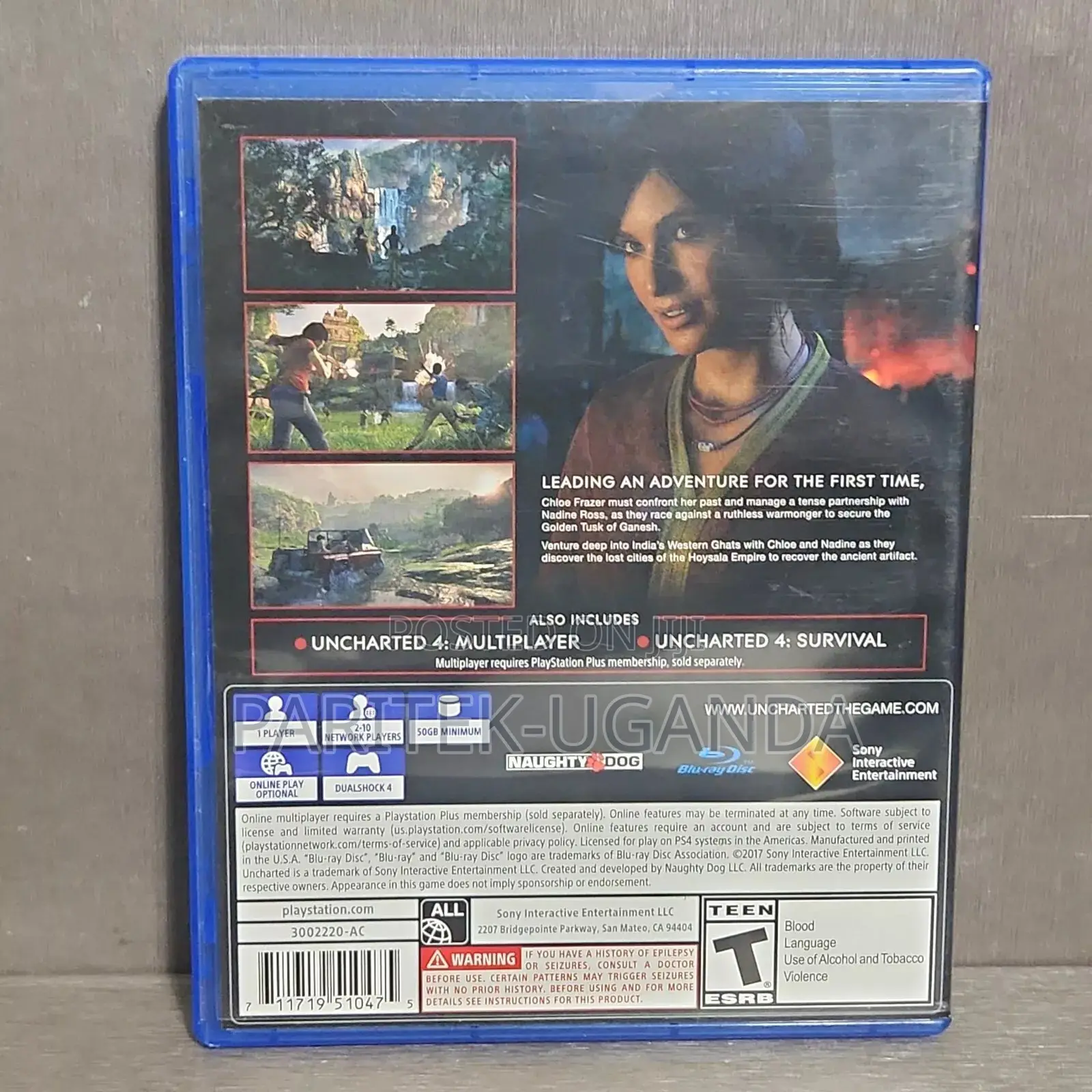 Used Uncharted: Lost Legacy for Ps4