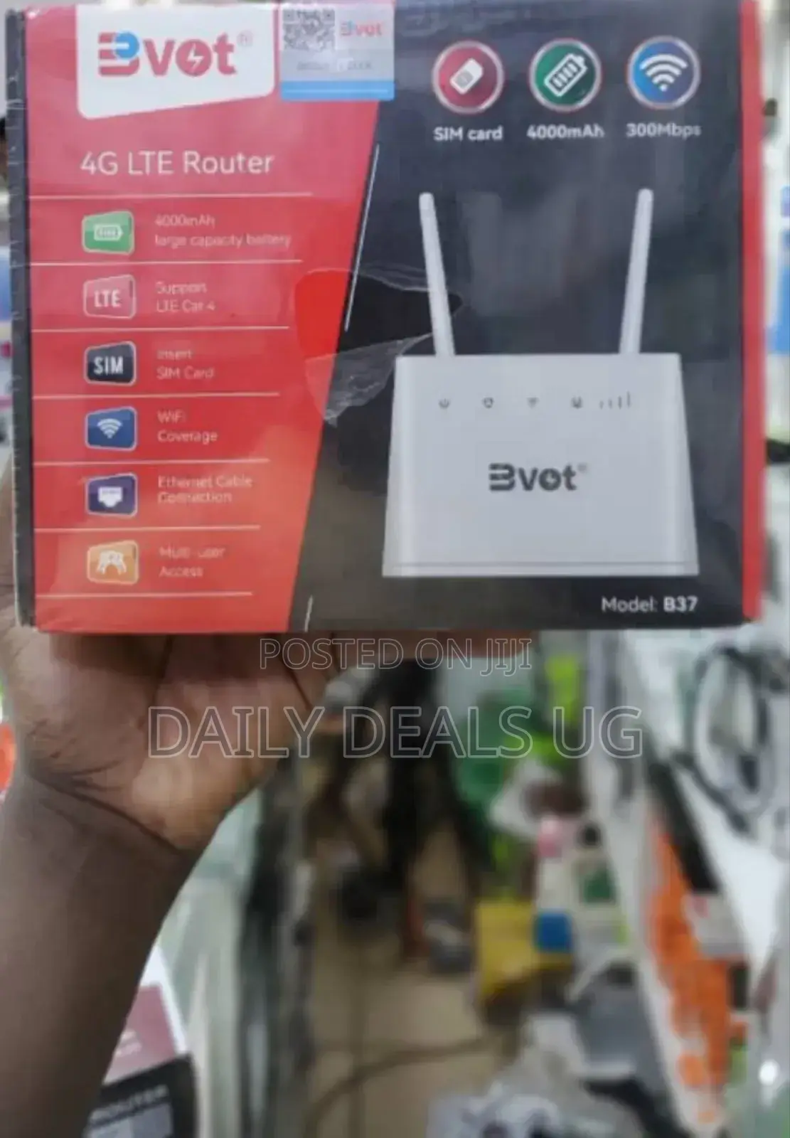 Electric 4G LTE Router