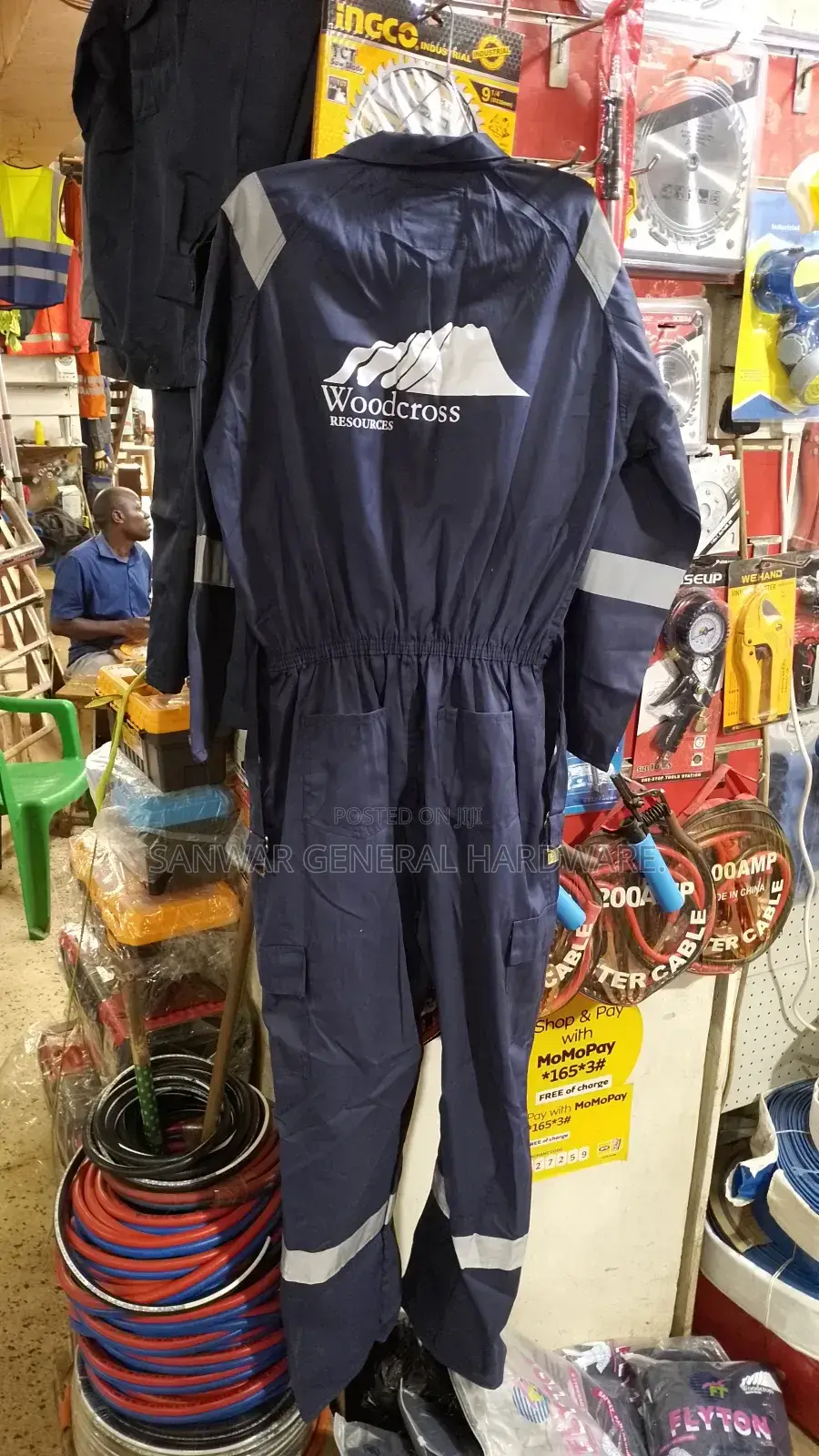 Coverall With Reflectors