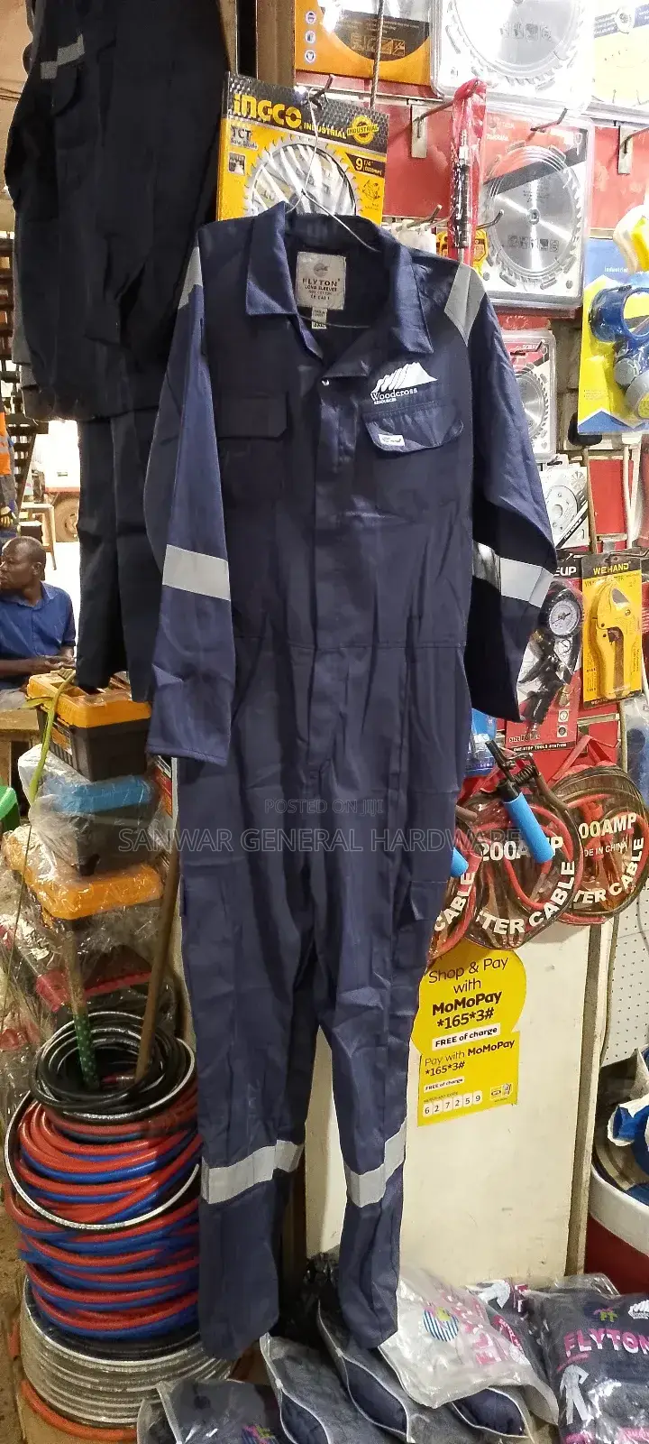 Coverall With Reflectors