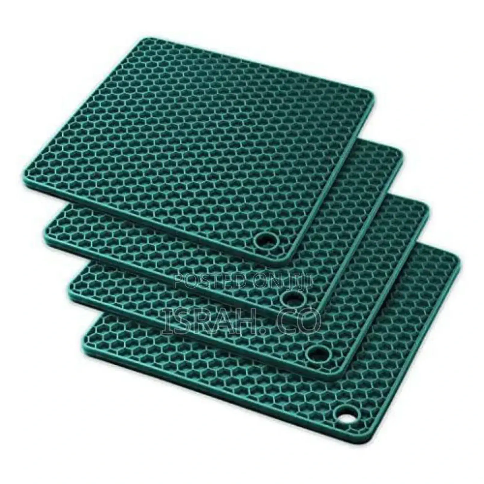 4 Pcsilicone Pot Holders Drying Heat Resistant Non-Slip Mats