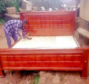 5x6 Tile Bed/Coffee Brown/Luxury Bed