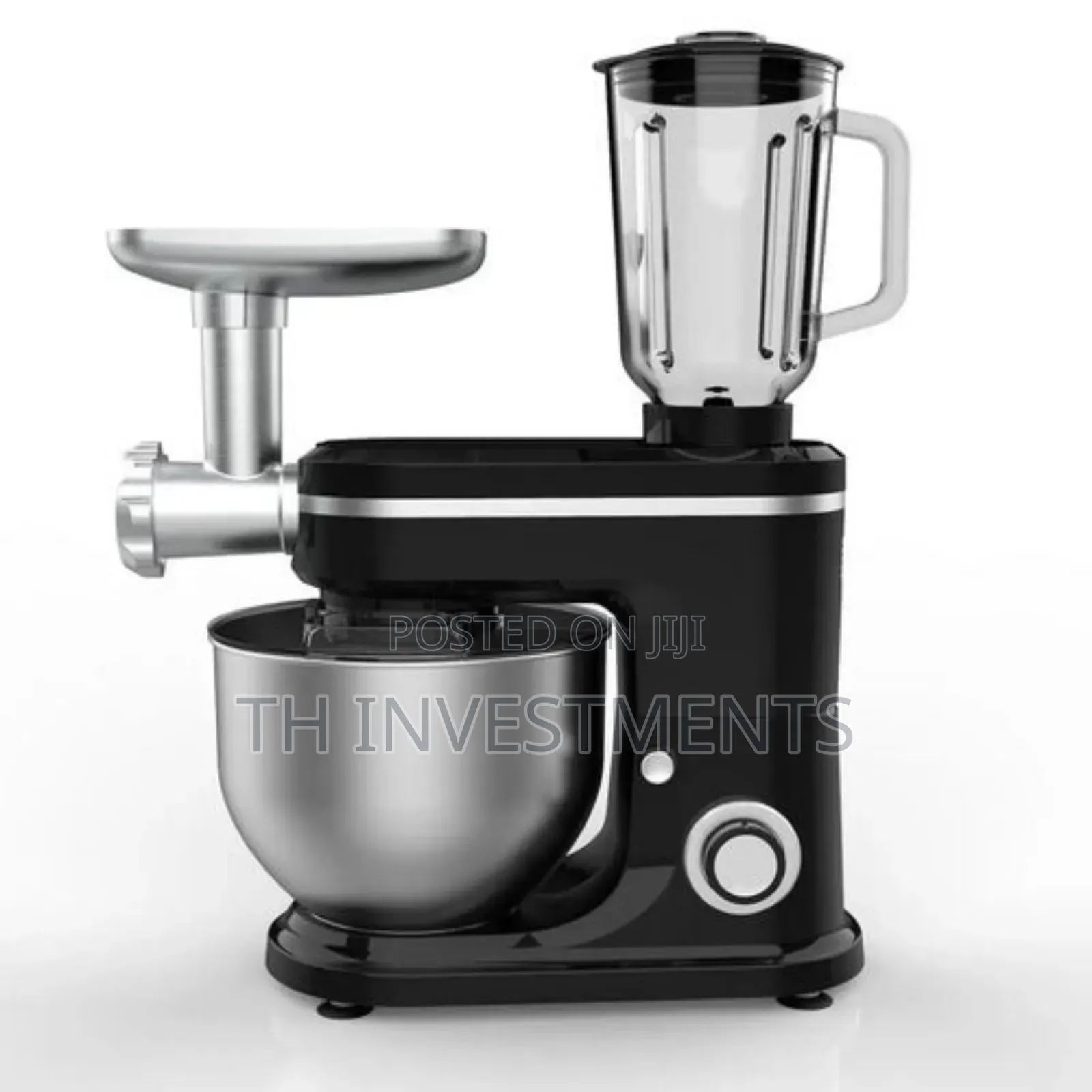 Hoffmans Multi-Functional 3 in 1 Meat Grinder Glass Blender.