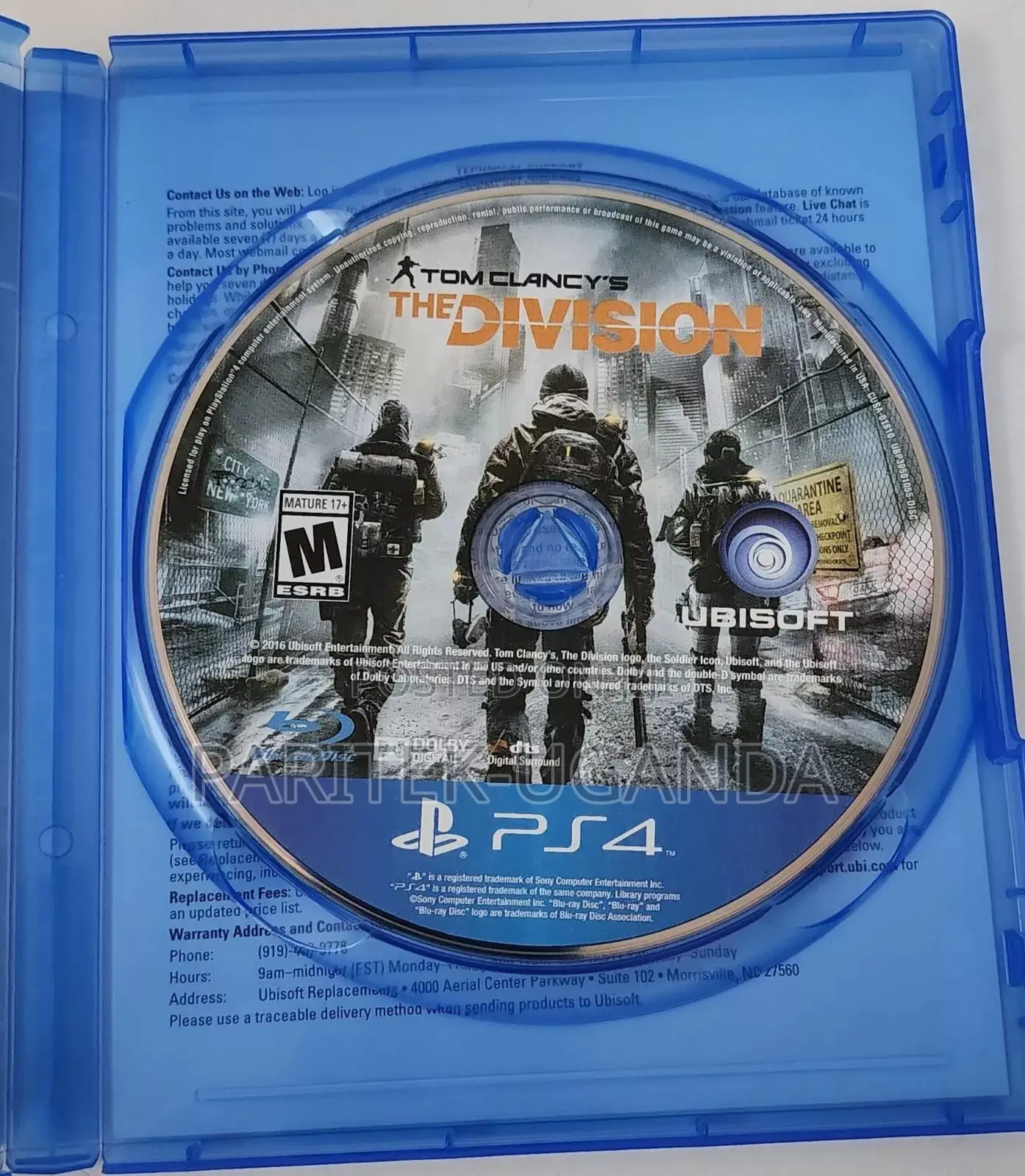 Pre-Owned the Division Ps4
