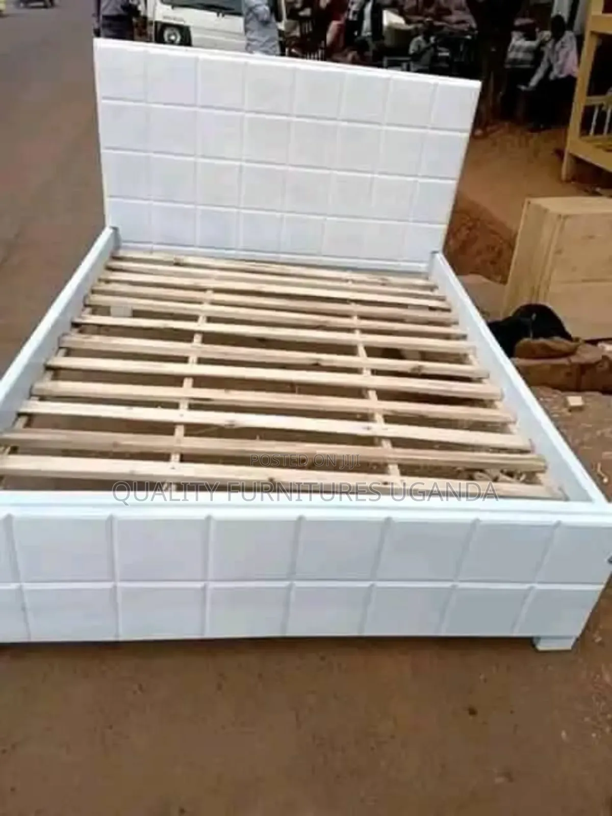 4x6 Tile Bed/White Design Bed
