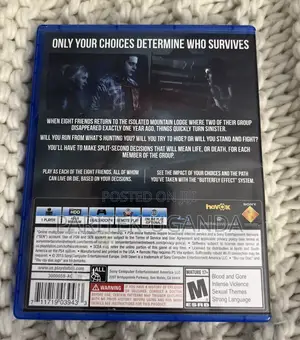 Pre-Owned Until Dawn Ps4
