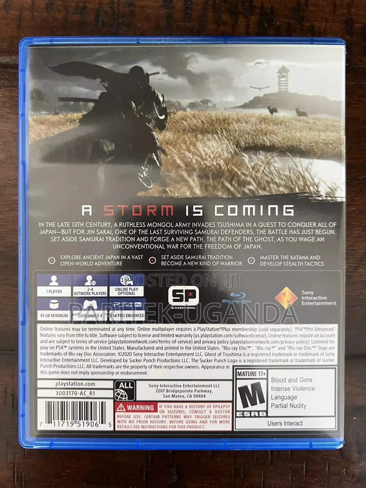 Pre-Owned Ghost of Tsushima Ps4