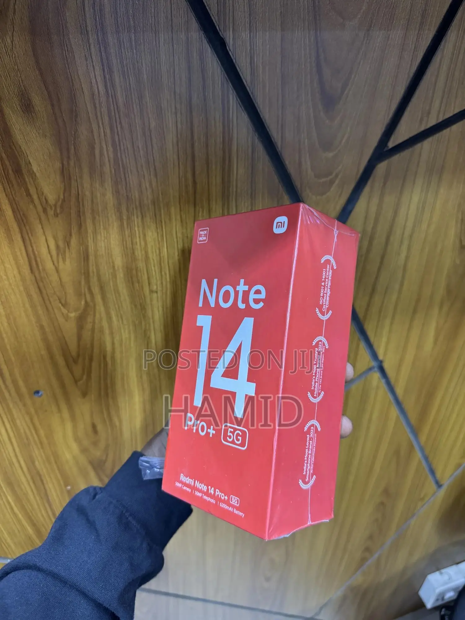 New Xiaomi Redmi Note 14 Pro+ 256 GB Black