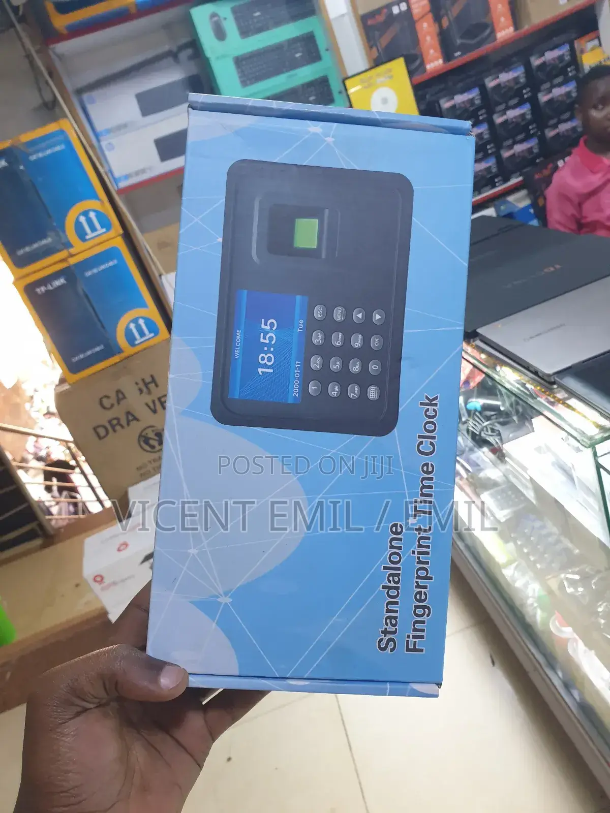 Stand Alone Fingerprint Time Clock