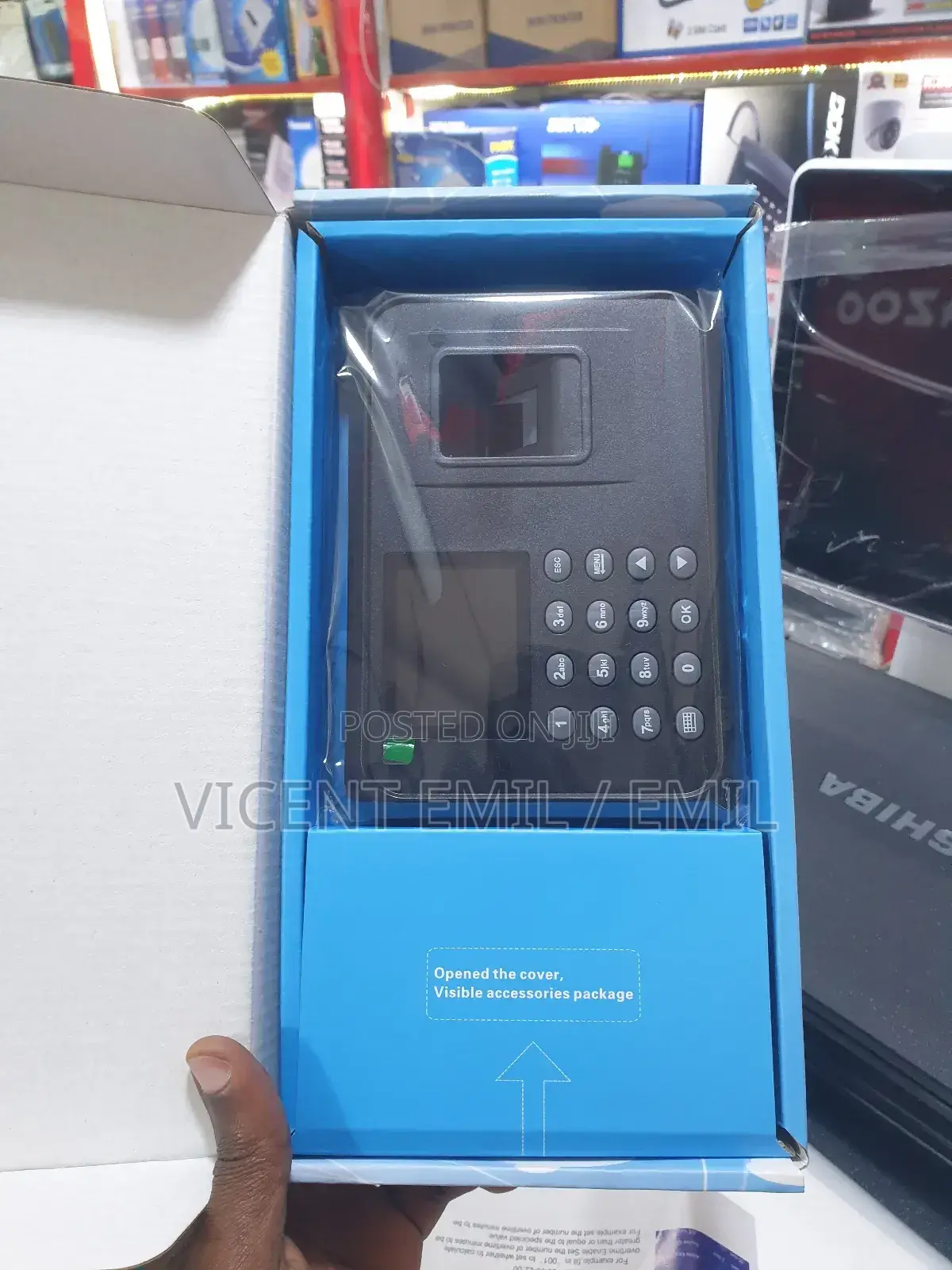 Stand Alone Fingerprint Time Clock
