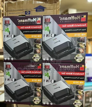 Luxurious Hoffmans 3 in 1 Sandwich Maker Set