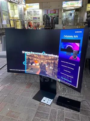The All New Samsung 55" Odyssey Ark Both Monitor and TV