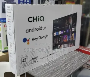 Chiq 43" Inches Smart Android Tv - Fhd, Hdr10, Google Assistant-