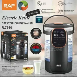 Raf Temperature Controlled Electric Kettle - 3.5L - 1000W