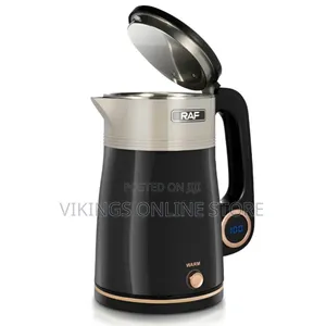 RAF 2.5L Cordless Kettle Black
