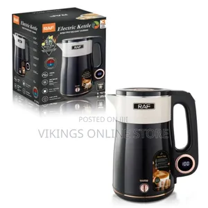 RAF 2.5L Cordless Kettle Black