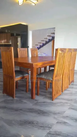 6 Chair Dinning Table/Strong Musambya Wood