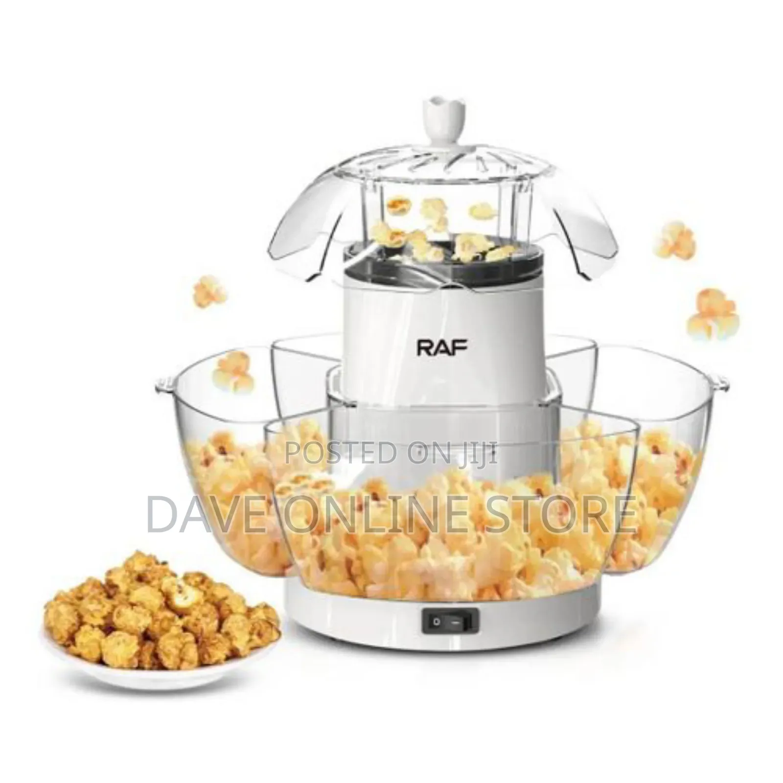 RAF Automatic Quick-Heat Electric Popcorn Maker