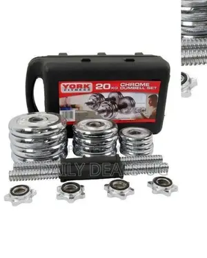 York 20 Kg Dumbbell Set