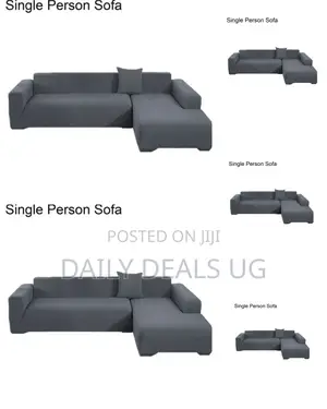 Elastic L Shaped Sofa Cover