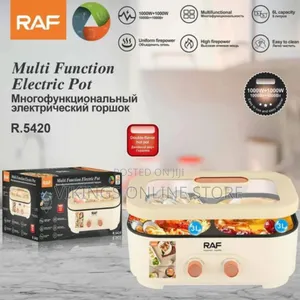 RAF 4L Big Capacity 2 in 1 Multifunctional Electric Hot Pot