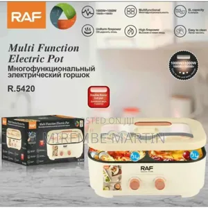 Raf Professional Electric Grill and Soup Pot Rice Cooker