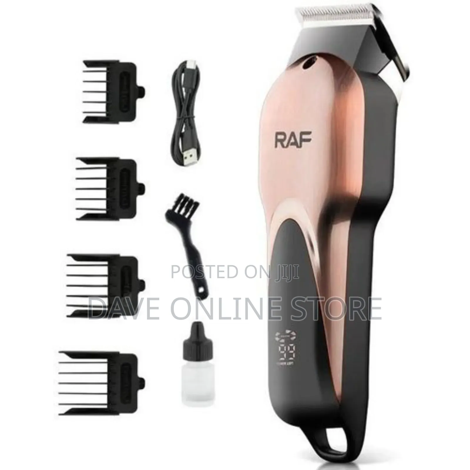 RAF Rechargeable Hair Professional Hair Clipper Trimmer