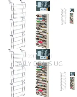 Mounted Shoe Rack Organizer