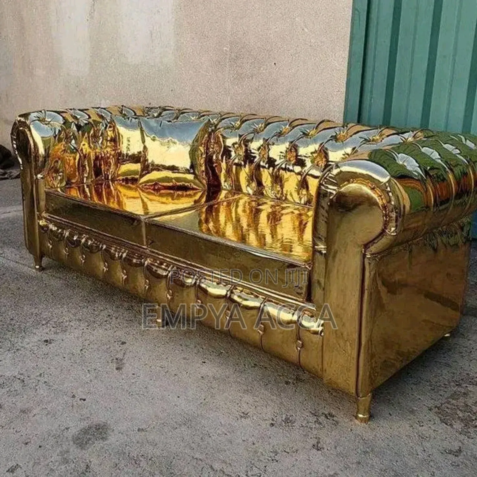Golden Sofa Set
