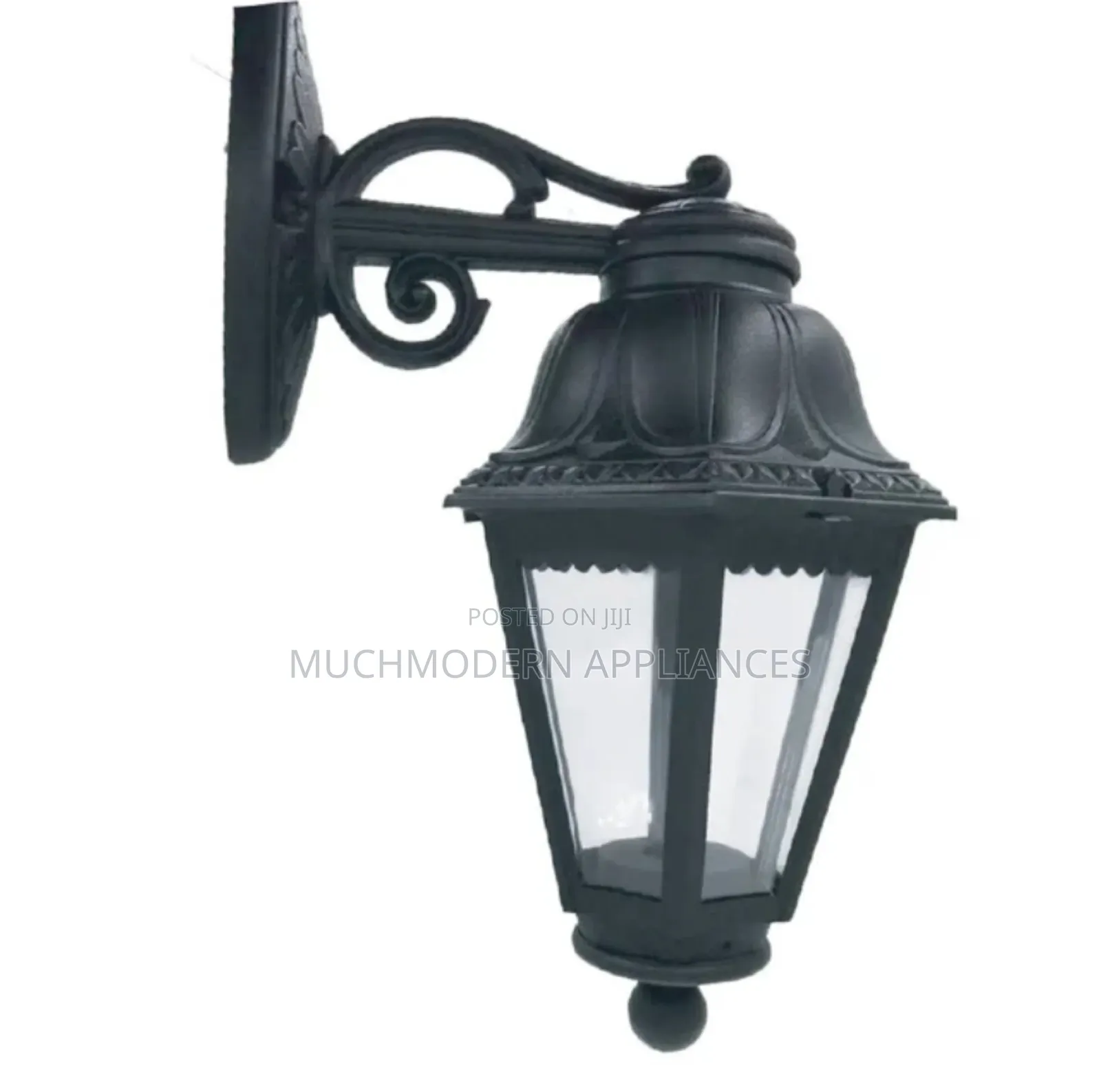 Ornamental Inverted Outdoor Wall Lamp