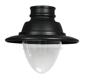 Black Garden Light Without Pole