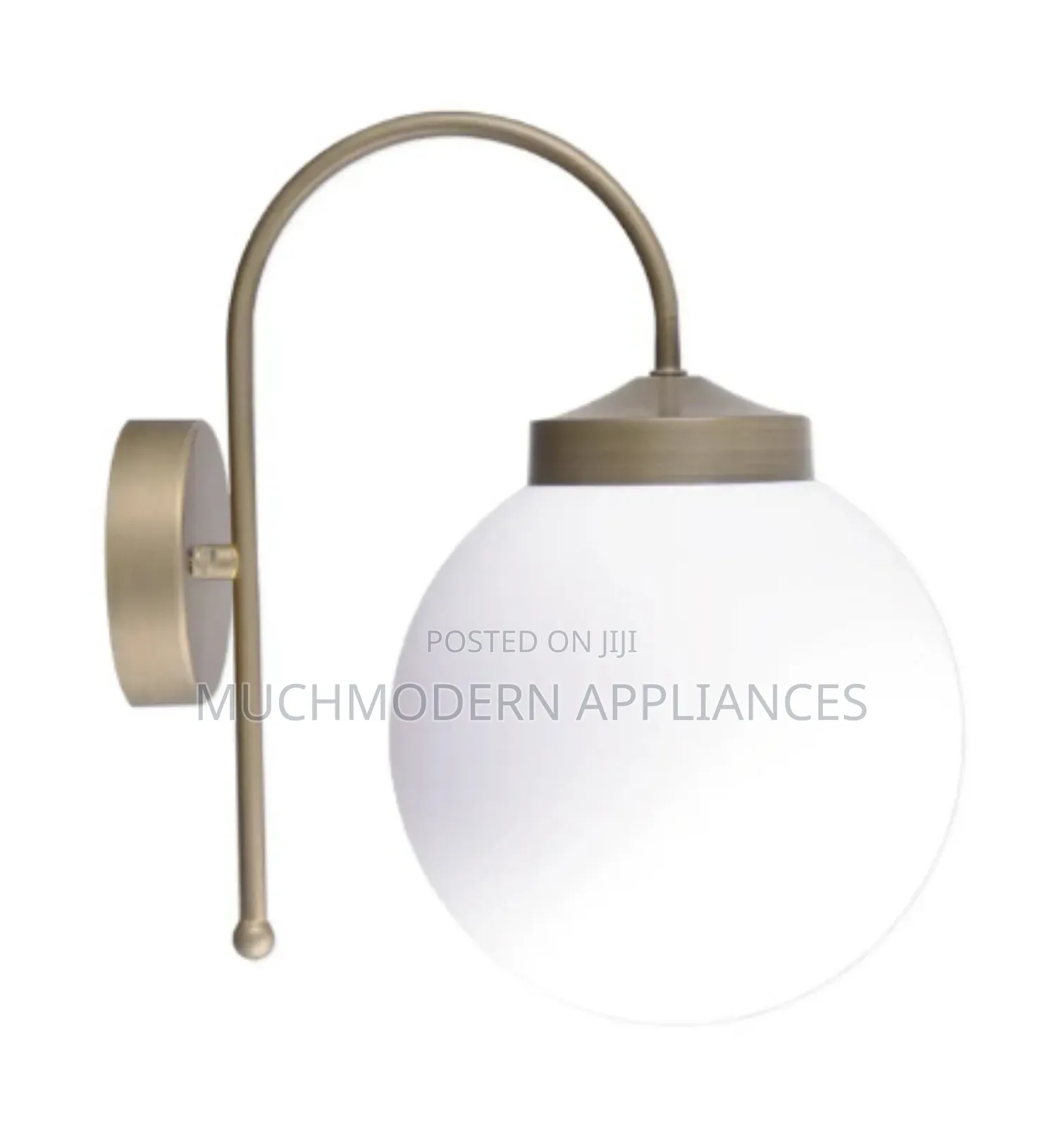 P-Shaped Globe Wall Light