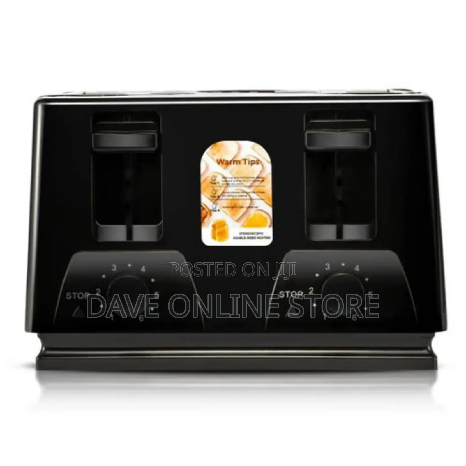 RAF Fast Breakfast 4 Slice Electric Bread Toaster
