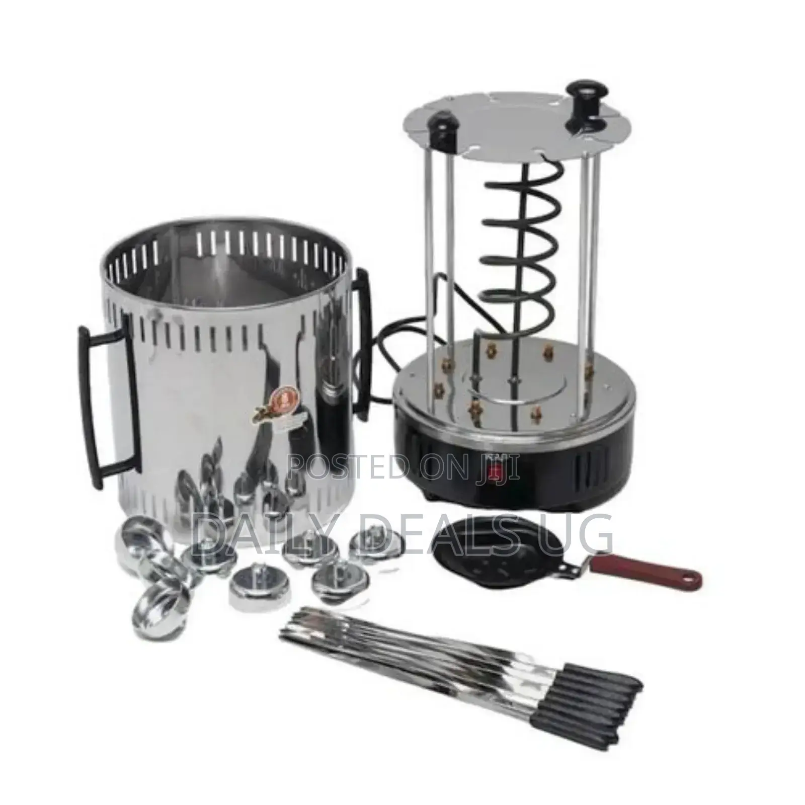 Round Electric BBQ Grill