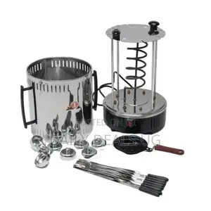 Round Electric BBQ Grill