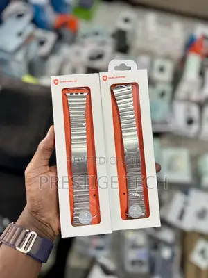 Apple Watch Premium Straps / Bands, Stainless Steel, Leather