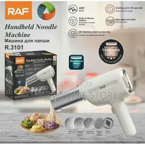 RAF Handheld Automatic Electric Pasta Maker and Noodle Maker
