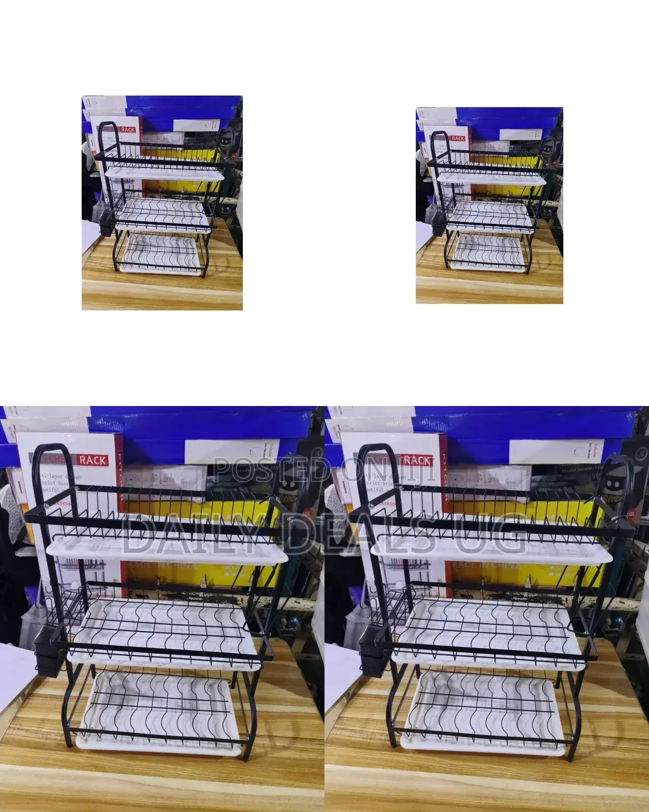 Double Stainless Kitchen Rack