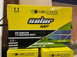 100ah German Technology Gold Star MF Solar Batteries Kaid